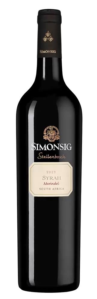 Вино Syrah Merindol Simonsig 2019 г. 0.75 л