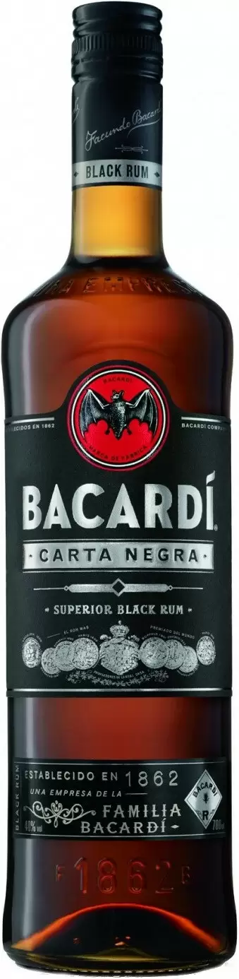 Ром Bacardi Carta Negra 0.7 л