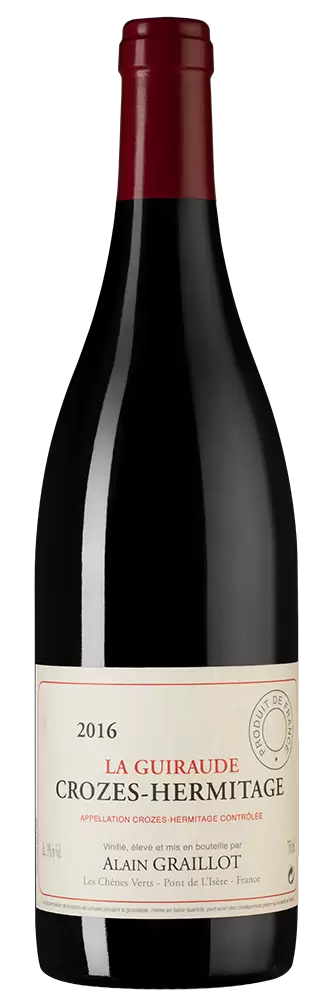 Вино Crozes-Hermitage La Guiraude 2016 г. 0.75 л