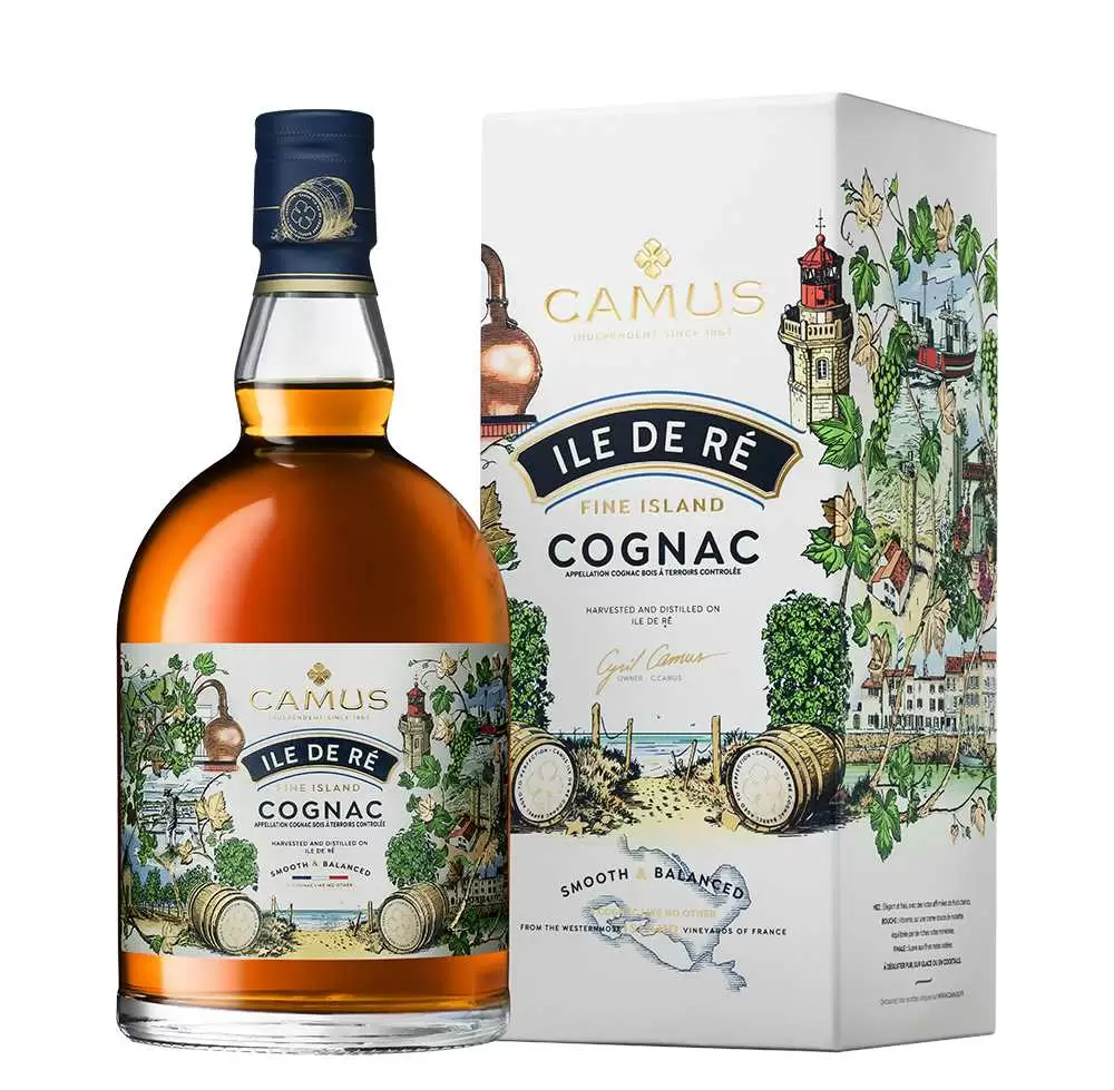 Коньяк Camus Ile de Re Fine Island 0.7 л Gift Box