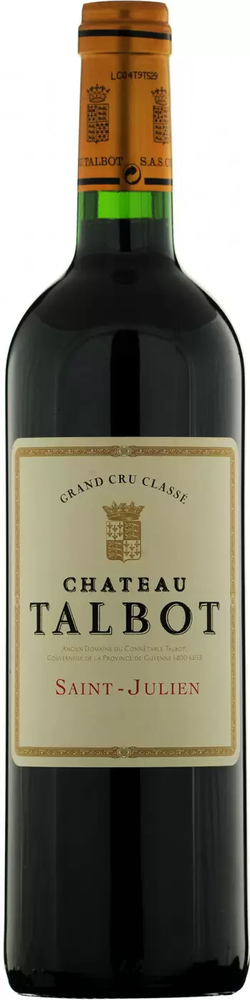 Вино Chateau Talbot 2021 г. 0.75 л