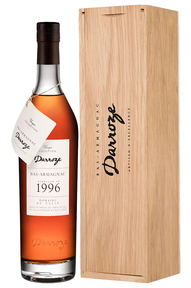 Арманьяк Darroze Unique Collection Domaine de Salie 1996 г. 0.7 л Gift Box