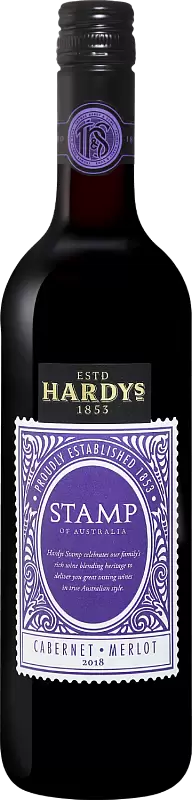 Вино Stamp Cabernet Merlot South Eastern Australia 2019 г. 0.75 л