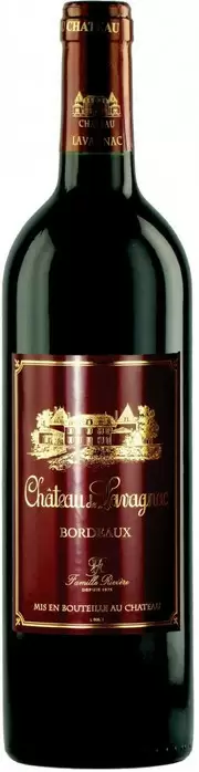 Вино Bordeaux AOC Chateau de Lavagnac 0.75 л