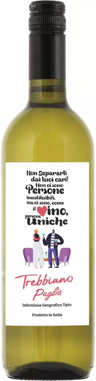 Вино Angelo Rocca e Figli Amore Trebbiano Puglia IGT 0.75 л