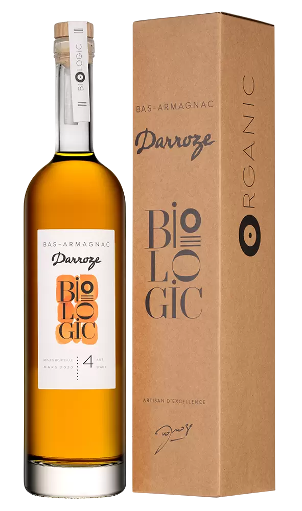 Арманьяк Bas-Armagnac Darroze Biologic 4 Ans d'Age 0.7 л в подарочной упаковке