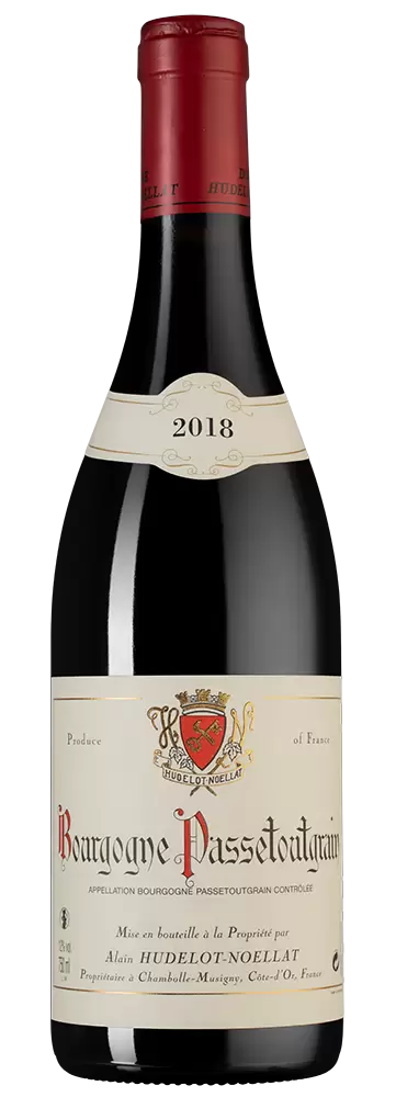 Вино Domaine Hudelot-Noellat Bourgogne Passetoutgrain 2018 г. 0.75 л