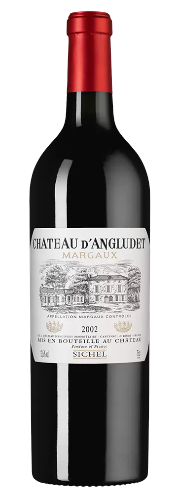 Вино Chateau d'Angludet 2002 г. 0.75 л