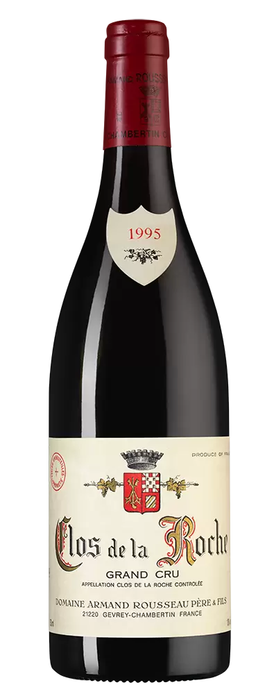 Вино Clos de la Roche Grand Cru Domaine Armand Rousseau 1995 г. 0.75 л