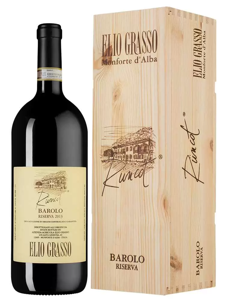 Вино Barolo Runcot Riserva Elio Grasso 2015 г. 1.5 л Gift Box