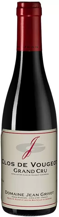 Вино Domaine Jean Grivot Clos de Vougeot Grand Cru 2018 г. 0.375 л