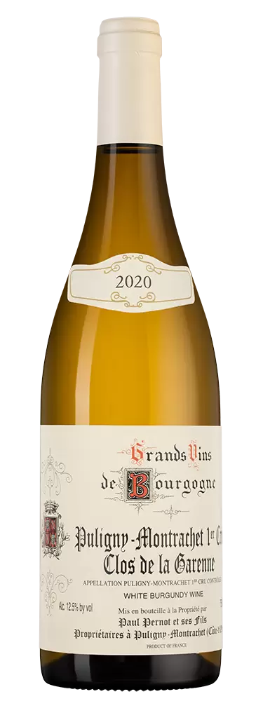 Вино Puligny-Montrachet Premier Cru Clos de la Garenne Domaine Paul Pernot & Fils 2020 г. 0.75 л