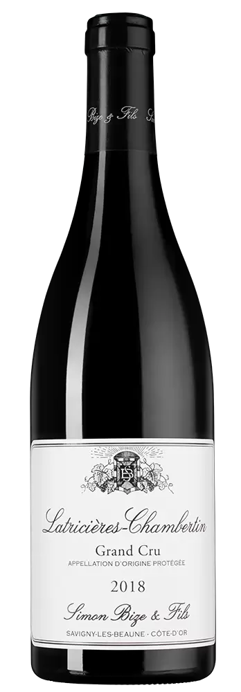 Вино Latricieres-Chambertin Grand Cru Simon Bize & Fils 2018 г. 0.75 л