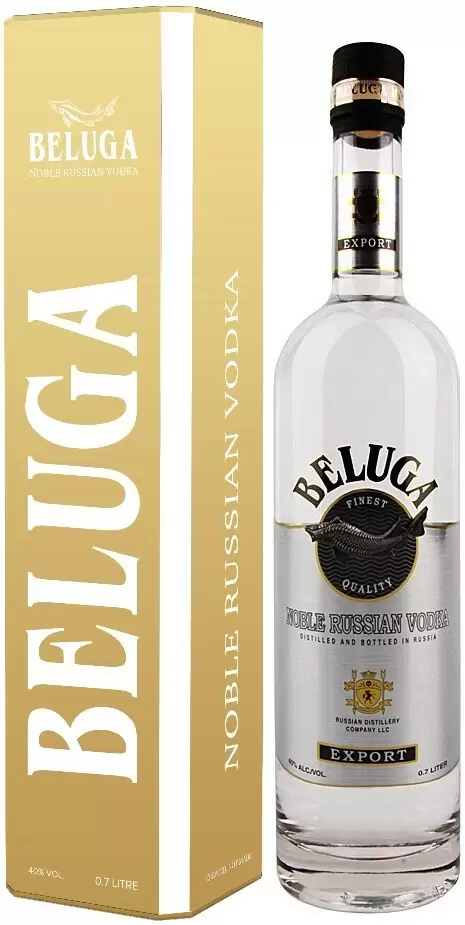 Водка Beluga Noble Golden Tube 0.7 л Gift Box