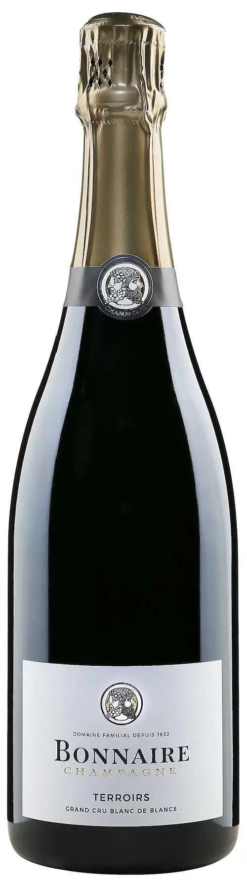 Шампанское Bonnaire Terroirs Grand Cru Blanc de Blancs Extra Brut Champagne AOC 0.75 л