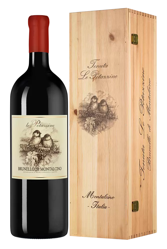 Вино Brunello di Montalcino Le Potazzine 2020 г. 3 л