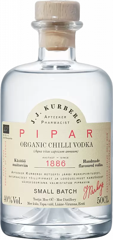 Водка J. J. Kurberg Chilli Organic 0.5 л