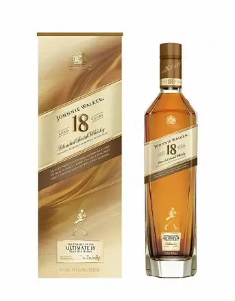 Виски Johnnie Walker Aged 18 Years Old 0.7 л Gift Box