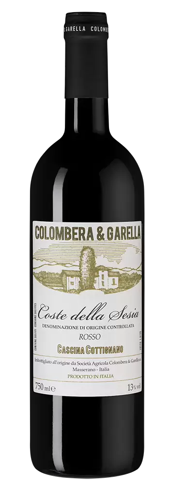 Вино Coste della Sesia Cascina Cottignano 2019 г. 0.75 л