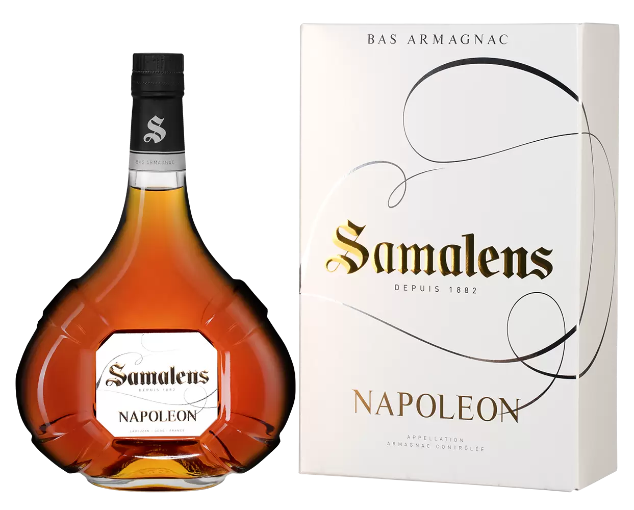 Арманьяк Samalens Bas Armagnac Napoleon 0.7 л Gift Box