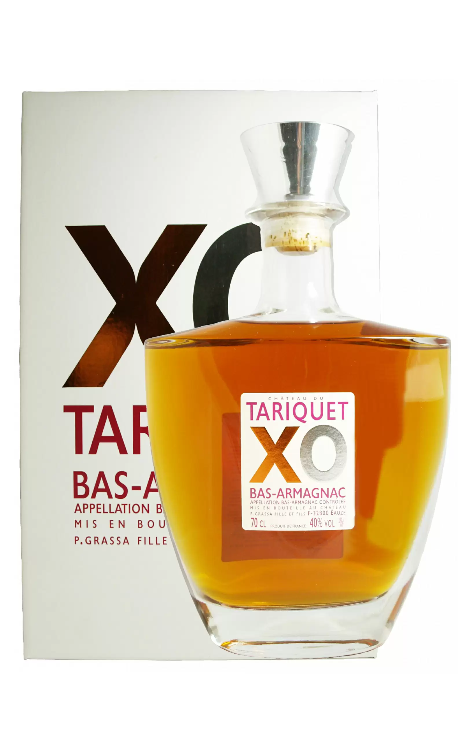 Арманьяк Chateau du Tariquet XO Bas Armagnac Equilibre 0.7 л Gift Box Set 1 Decanter