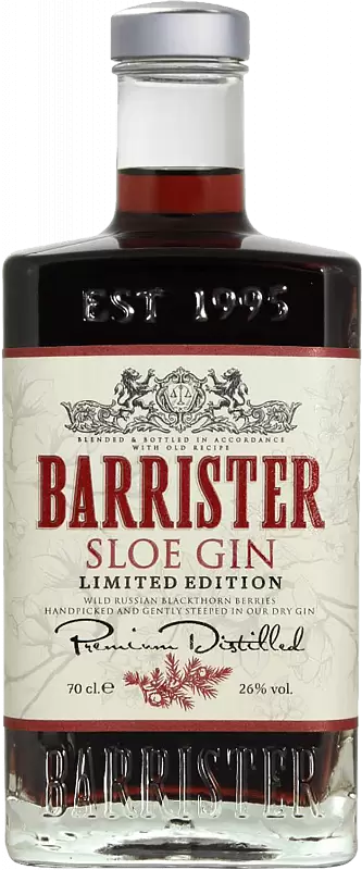 Ликер Барристер Слое Джин 0.7 л