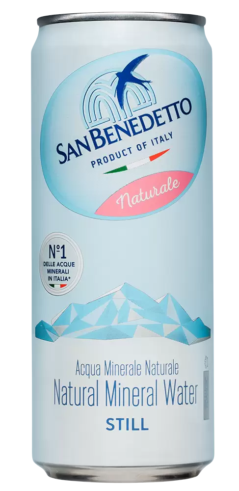 Вода негазированная San Benedetto Can 0.33 л