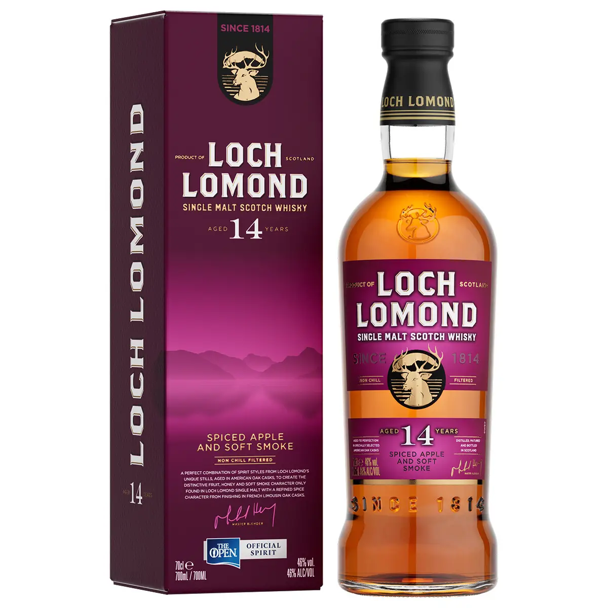 Виски Loch Lomond Single Malt 14 Years Old 0.7 л Gift Box