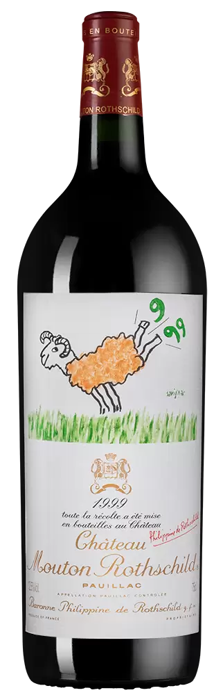 Вино Chateau Mouton Rothschild 1999 г. 1.5 л