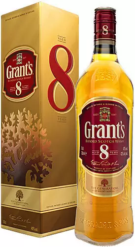 Виски Grant's 8 Years Old 0.7 л Gift Box