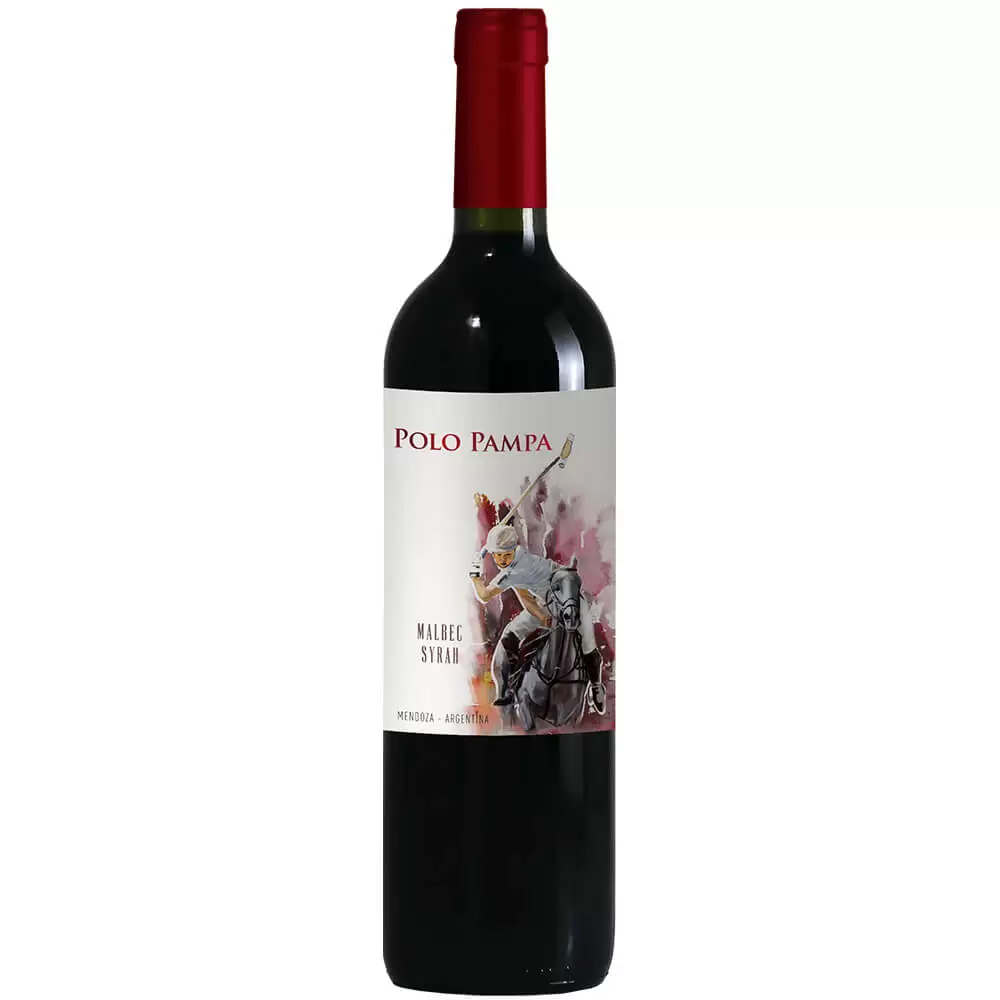 Вино Los Haroldos Polo Pampa Malbec-Shiraz Mendoza 0.75 л