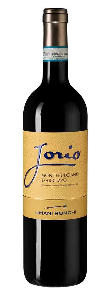 Вино Montepulciano d'Abruzzo Jorio 2019 г. 0.75 л