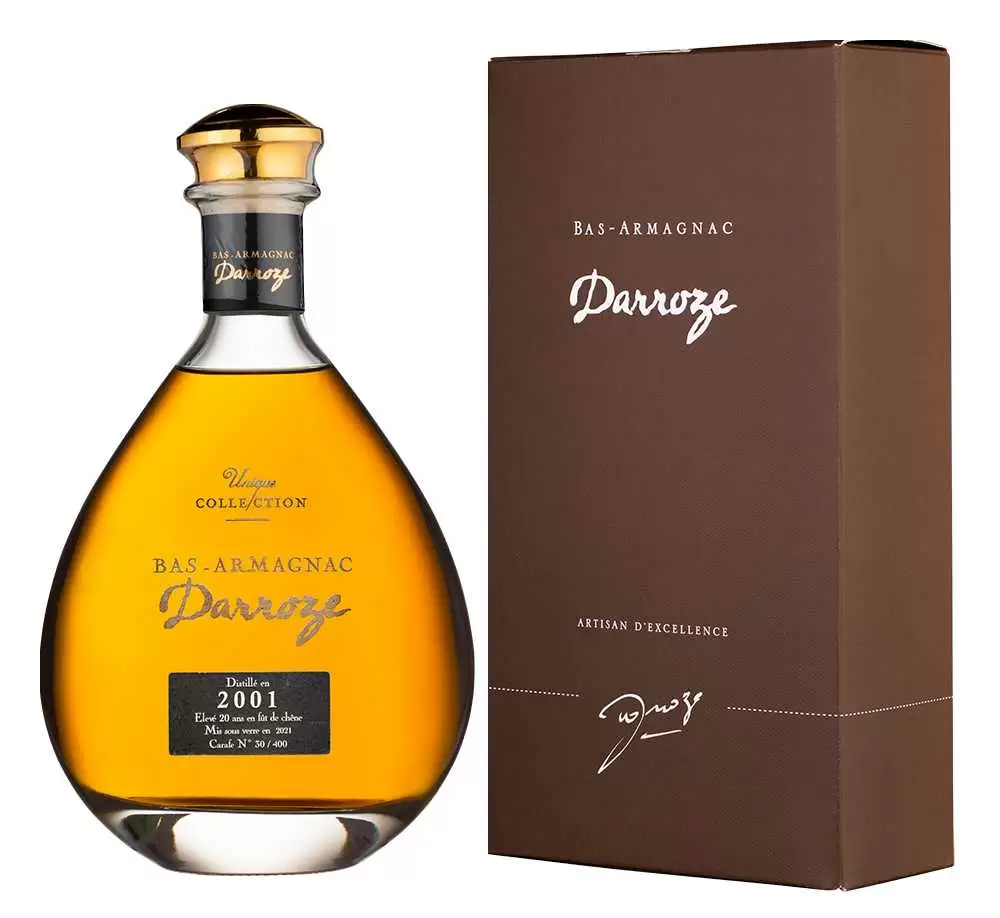Арманьяк Unique Collection Bas-Armagnac Carafe 1993 г. 0.7 л Gift Box