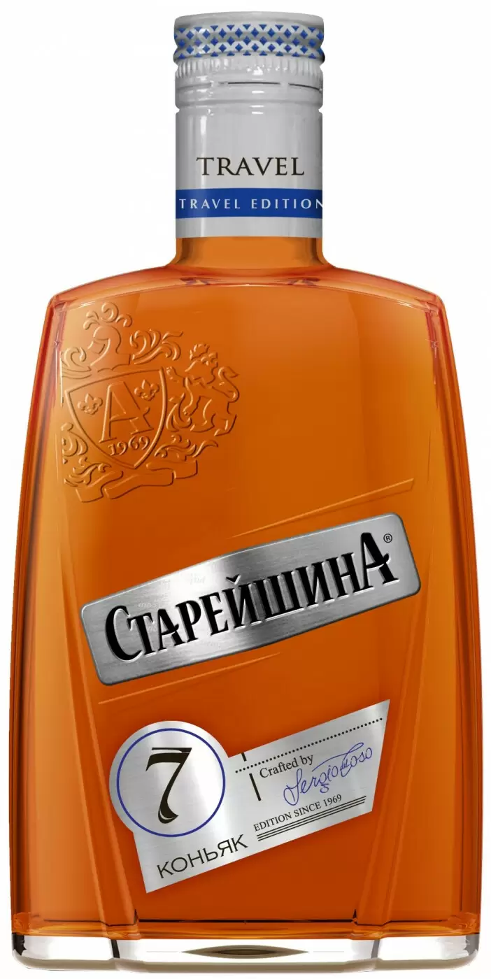 Коньяк Старейшина КВ 7 Лет 0.25 л