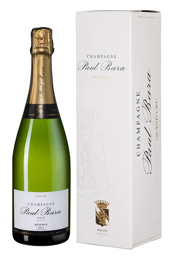 Шампанское Paul Bara Brut Reserve Grand Cru Bouzy 0.75 л Gift Box