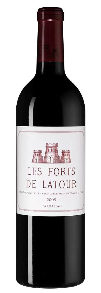 Вино Les Forts de Latour 2009 г. 0.75 л