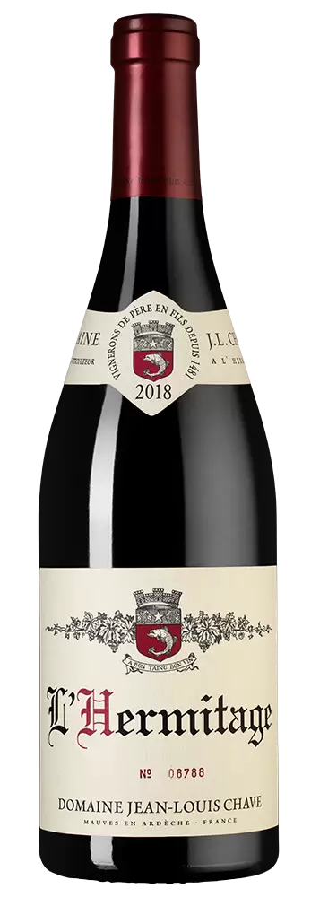 Вино l'Hermitage Rouge 2018 г. 0.75 л