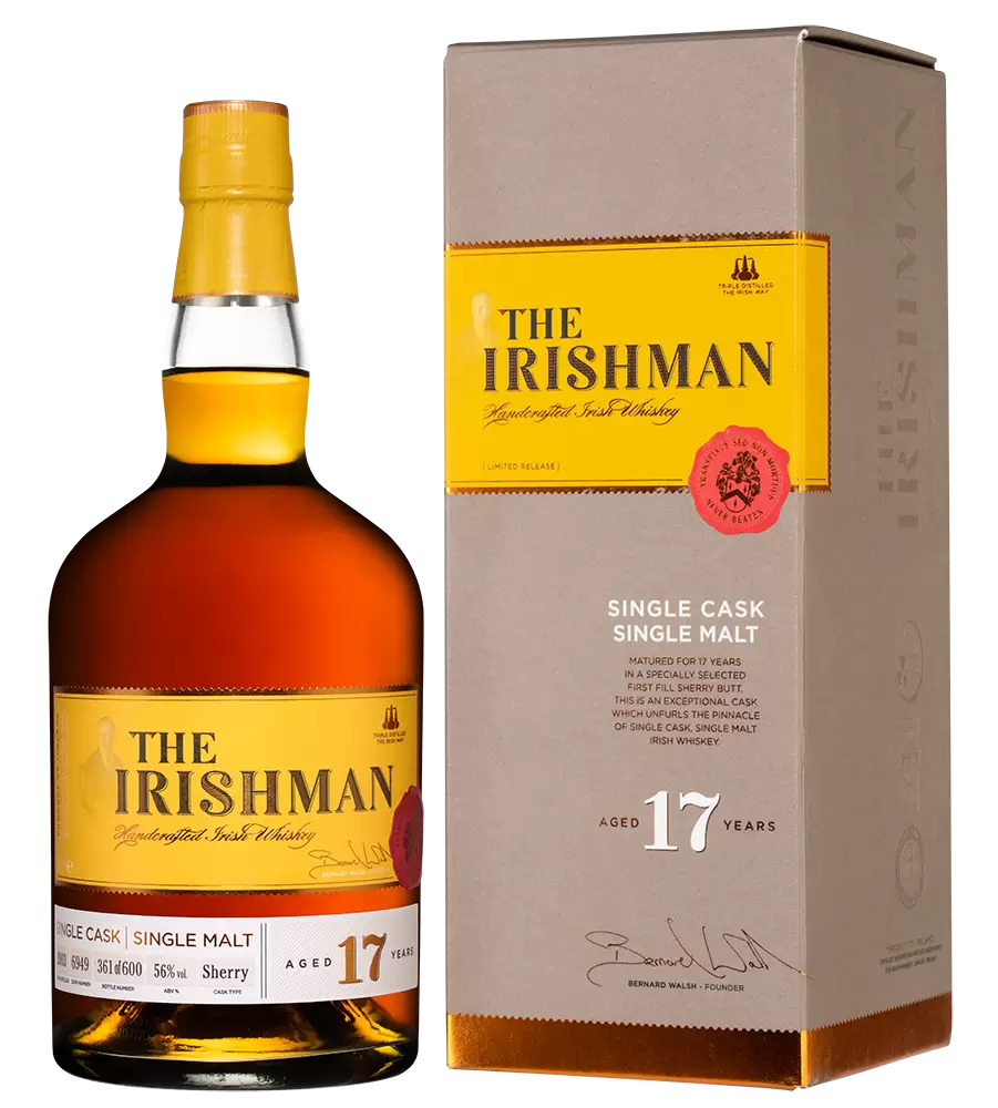 Виски The Irishman 17 Year Old 0.7 л Gift Box
