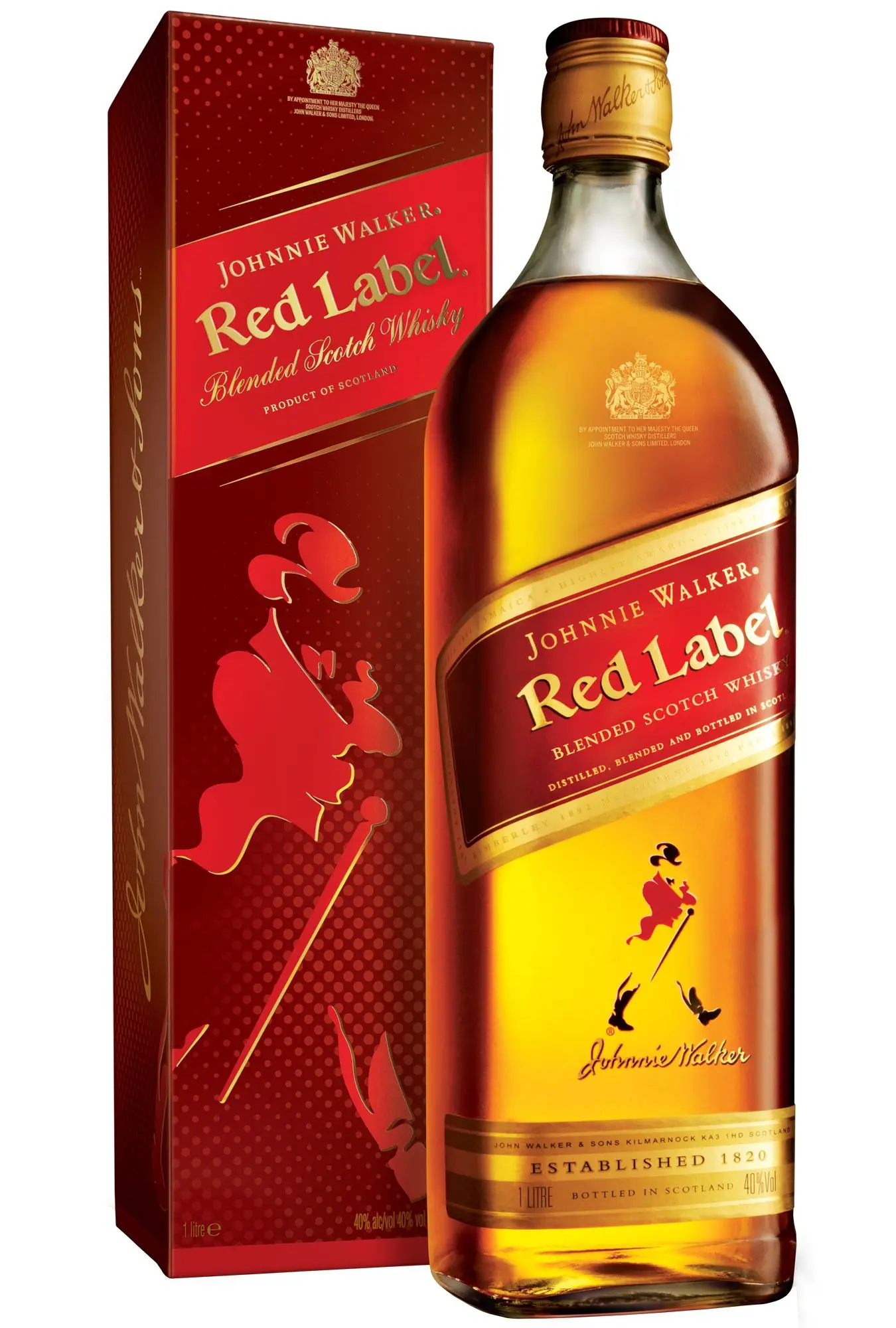 Виски Johnnie Walker Red Label 0.7 л Gift Box