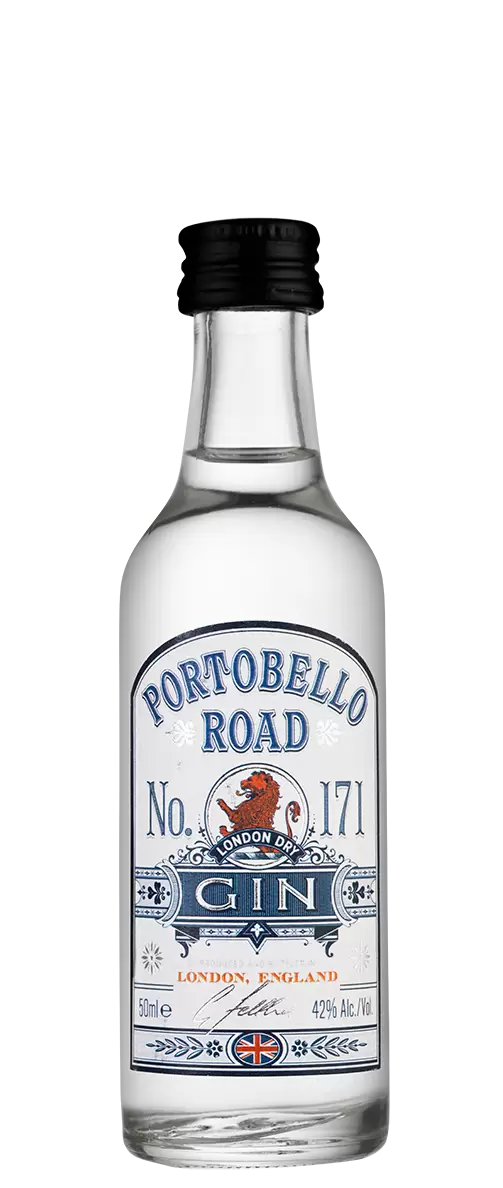 Джин Portobello Road London Dry Gin 0.05 л