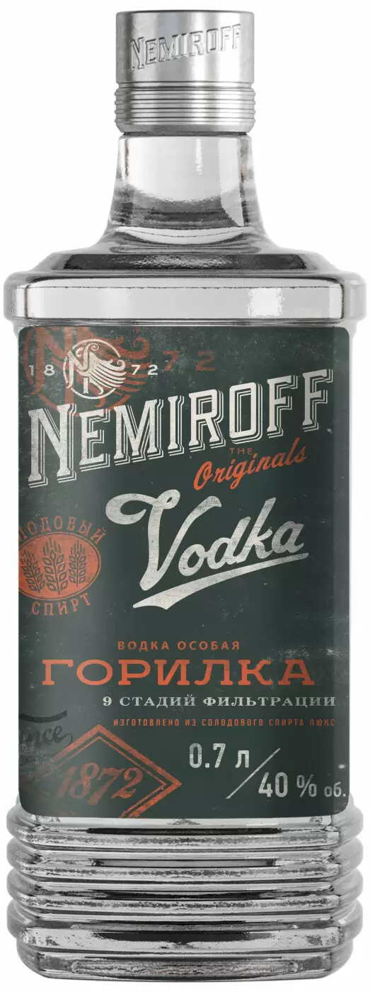 Водка Nemiroff Original 0.75 л