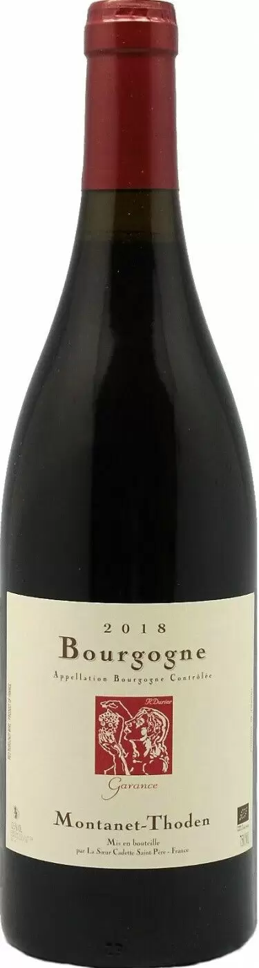 Вино Domaine Montanet-Thoden Garance Organic 2018 г. 0.75 л