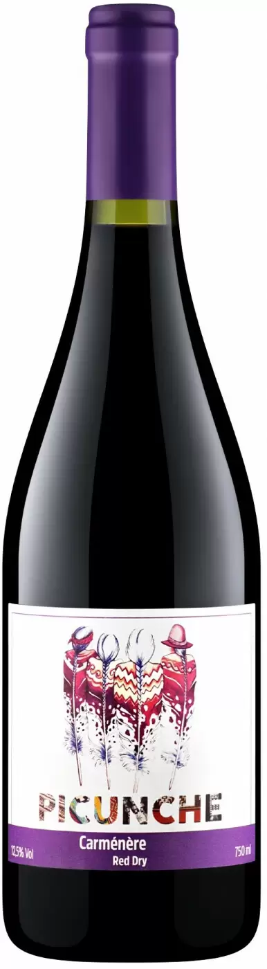 Вино Picunche Carmenere Central Valley DO 0.75 л
