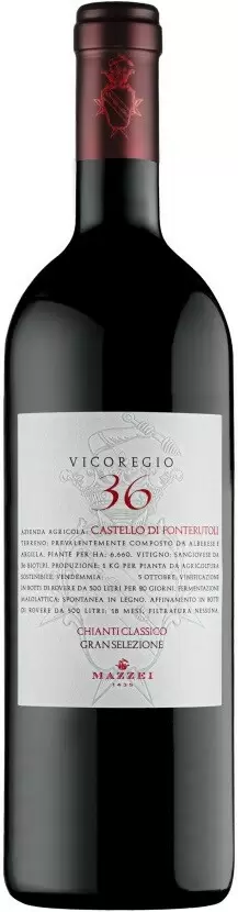 Вино Castello di Fonterutoli Vicoregio 36 Chianti Classico Gran Selezione 0.75 л