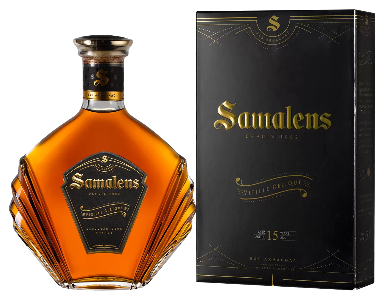 Арманьяк Samalens Bas Armagnac Vieille Relique 0.7 л Gift Box