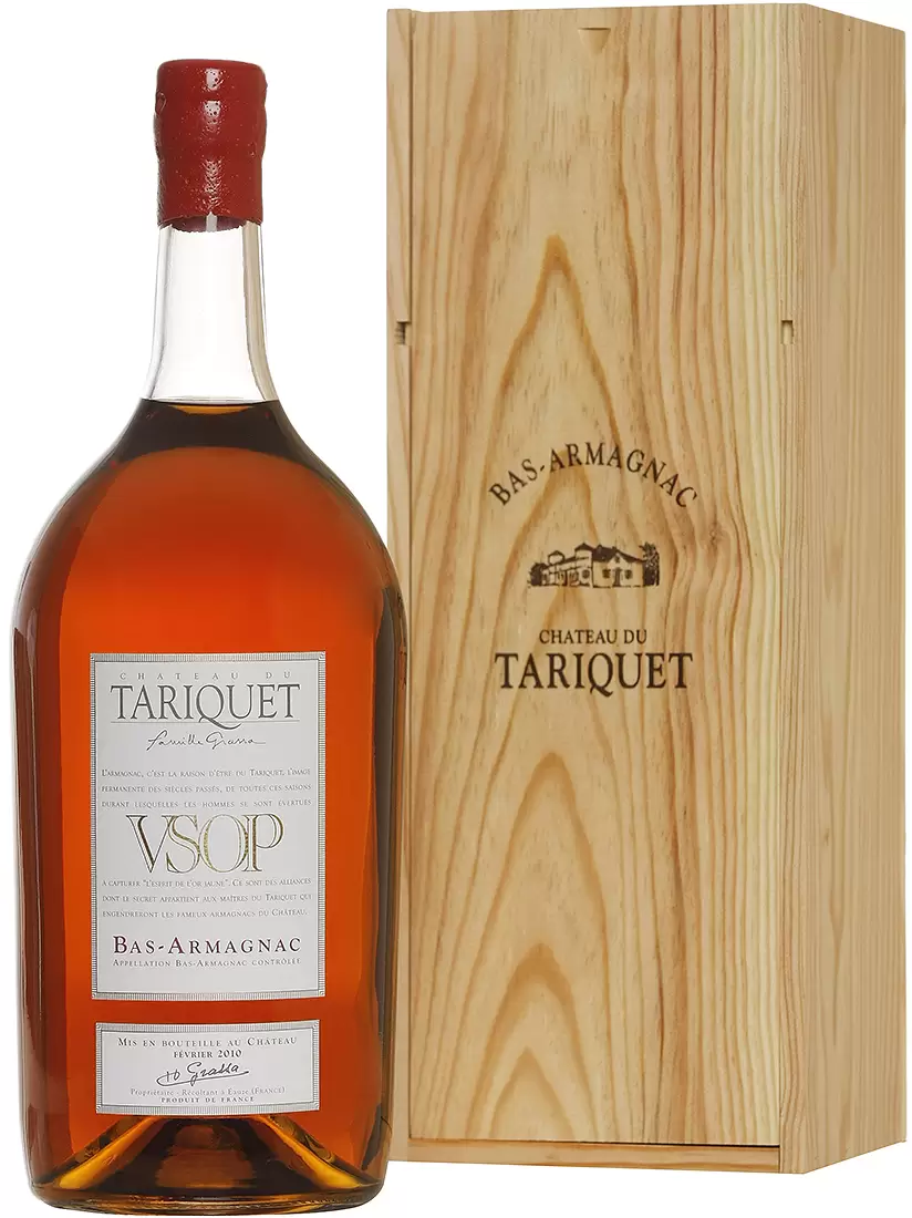 Арманьяк Bas-Armagnac VSOP Chateau du Tariquet 2.5 л Gift Box