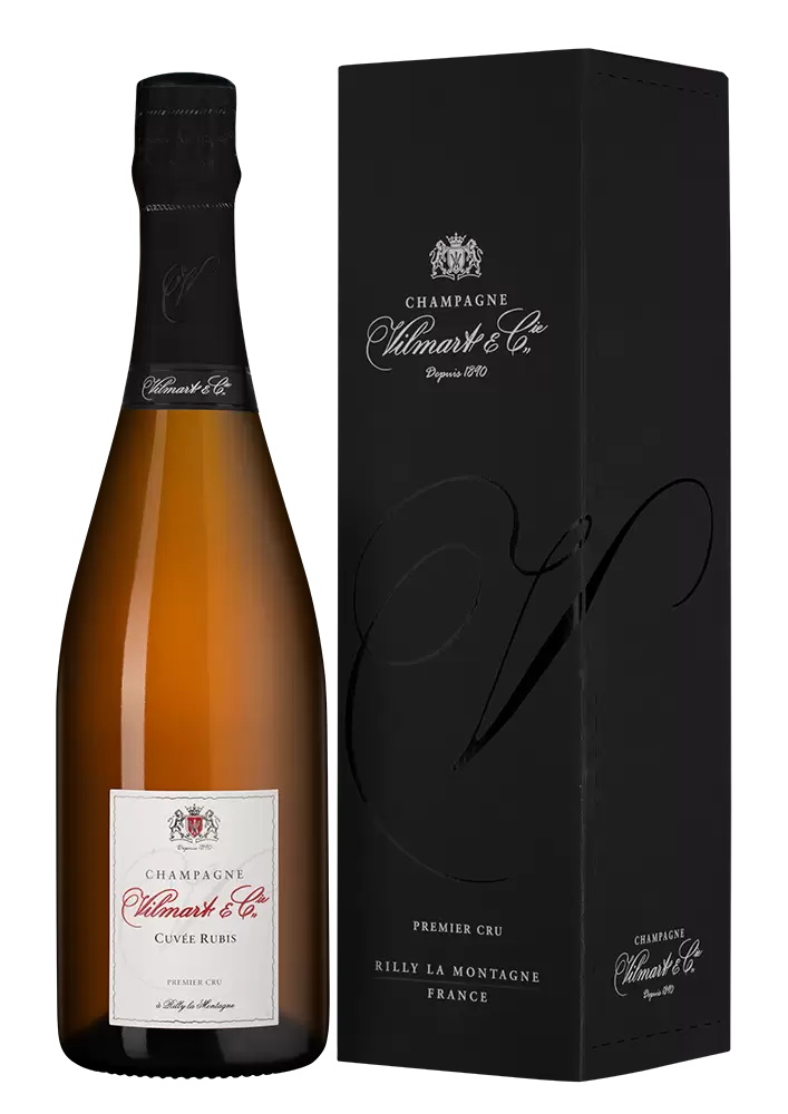 Шампанское Cuvee Rubis Vilmart & Cie 0.75 л в подарочной упаковке