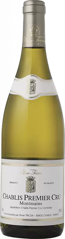 Вино Montmains Chablis Premier Cru Maison Olivier Tricon 2016 г. 0.75 л