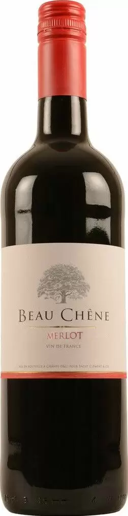 Вино Badet Clement Beau Chene Merlot 0.75 л