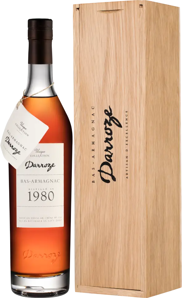 Арманьяк Darroze Unique Collection Domaine de Laburthe a Lacquy 1980 г. 0.7 л Gift Box